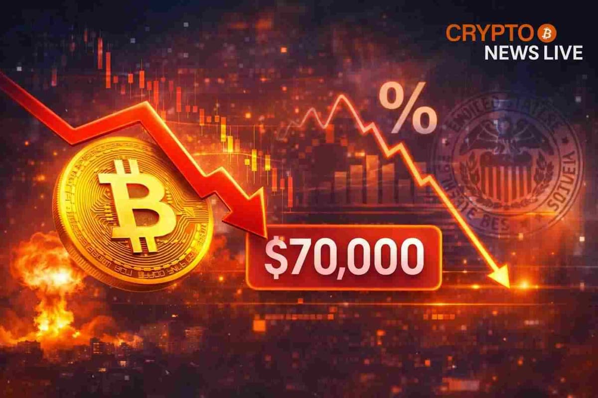 Bitcoin Drops as Iran Strike, Hot PPI, and Powell Collide