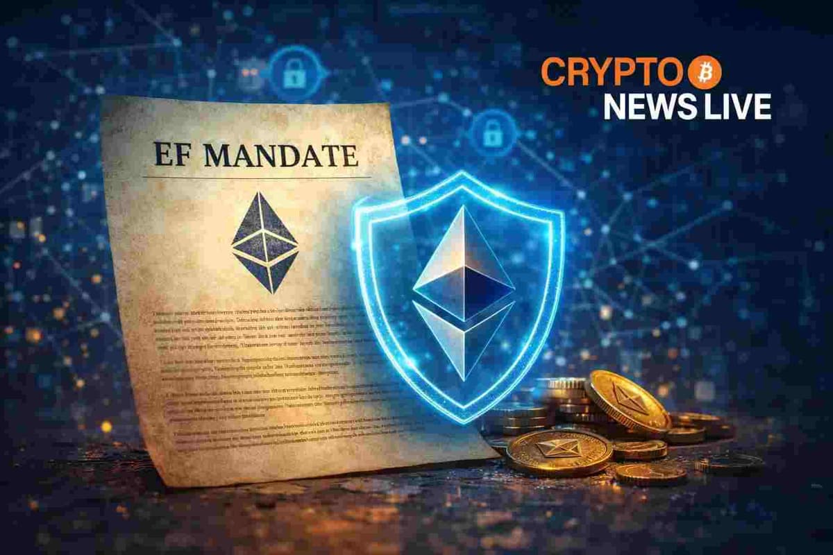 Ethereum Foundation Releases Its First Official Governing Mandate