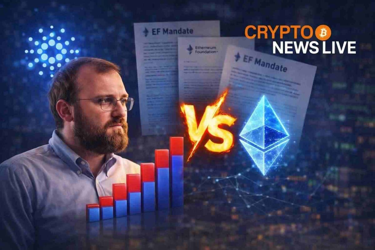 Ethereum Foundation’s Mandate Draws Hoskinson’s Fire