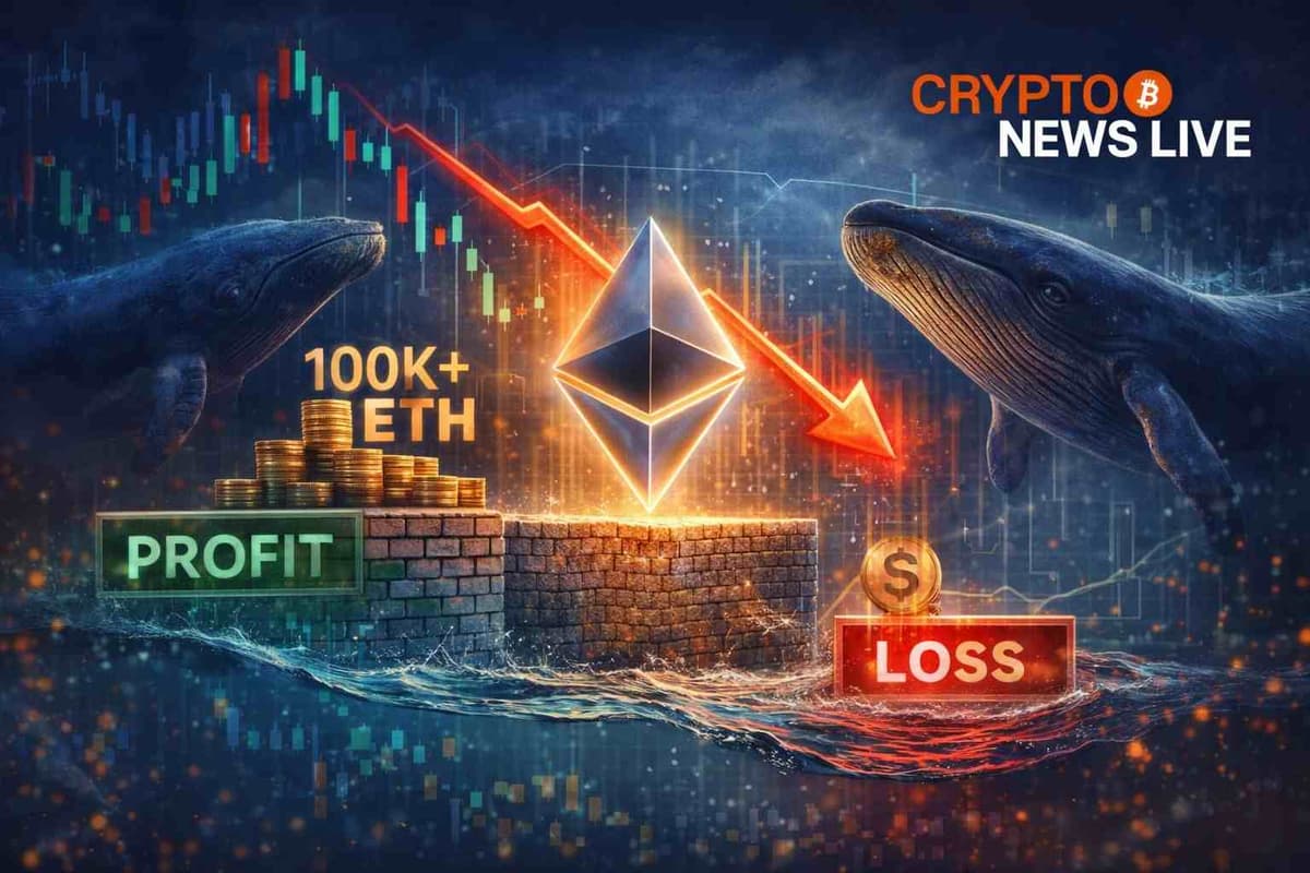Ethereum Whale Profits Flip Positive After Buy Wall Test
