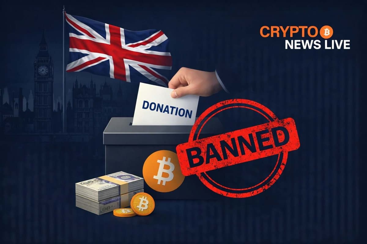 UK Bans Crypto Donations, Caps Overseas Political Funds