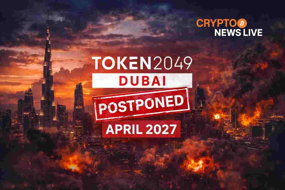 TOKEN2049 Dubai 2026 Postponed Over Middle East Tensions
