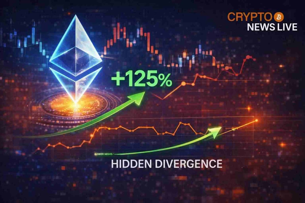Ethereum Hidden Bull Divergence Points to 125% Recovery