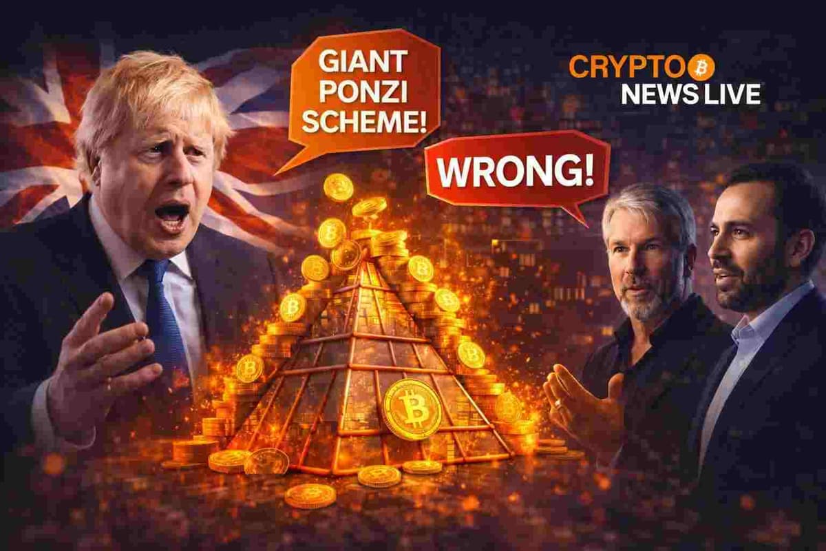 Boris Johnson Labels Bitcoin a Giant Ponzi Scheme
