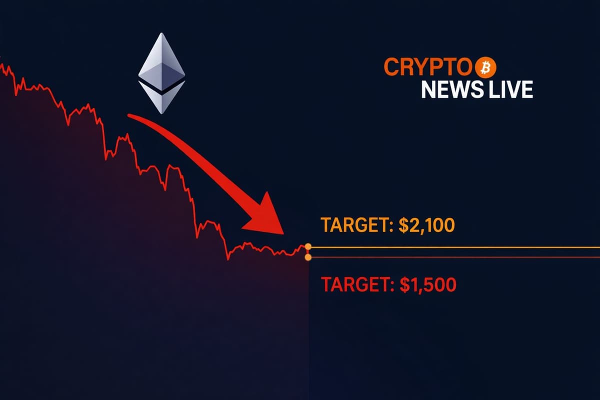 ETH Bears Eye $1,800 as Sell-Side Liquidity Looms