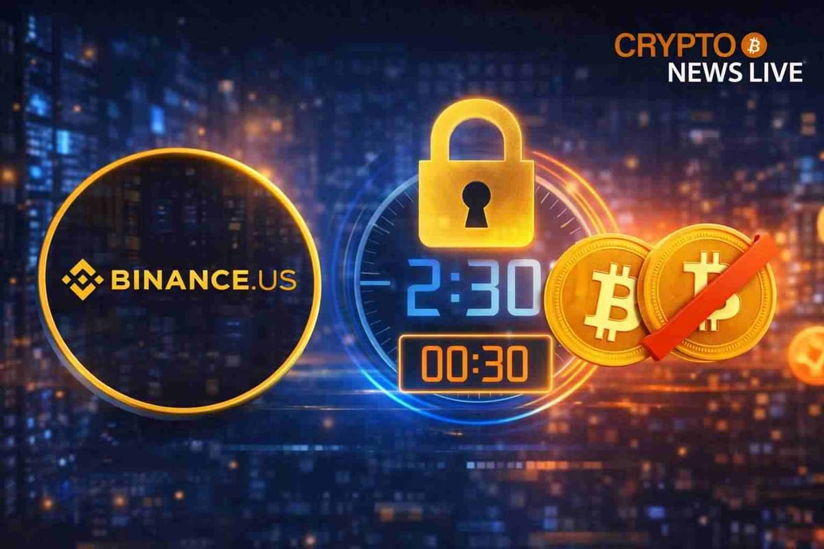 Binance.US Halts Crypto Withdrawals for Scheduled Maintenance