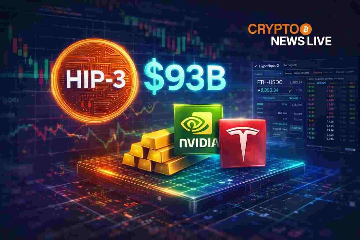 HIP-3 Surpasses $93B as DEX Race Heats Up