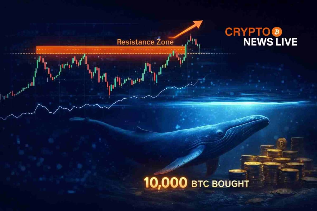 Bitcoin Dominance Hits 64% Resistance as Whales Stack 10,000 BTC