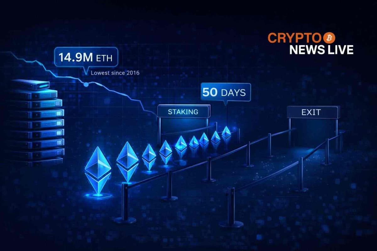 ETH Exchange Supply Hits 2016 Lows as Staking Locks Out Sellers