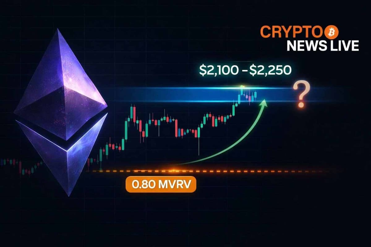 ETH MVRV Signal and $2,100 Zone Define Next Move