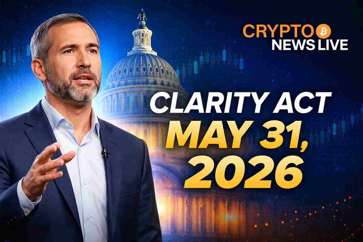 CLARITY Act Senate Deal Hinges on Negotiator Fatigue, Ripple CEO Says