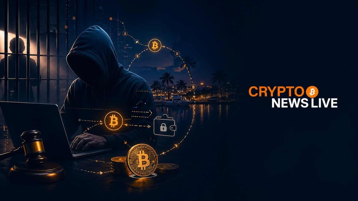 California Crypto Launderer Sentenced 70 Months in $263 Million Theft