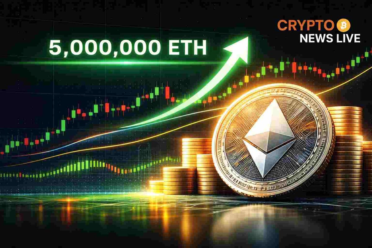 Bitmine Now Holds Nearly 5 Million ETH — And the Chart Just Flipped