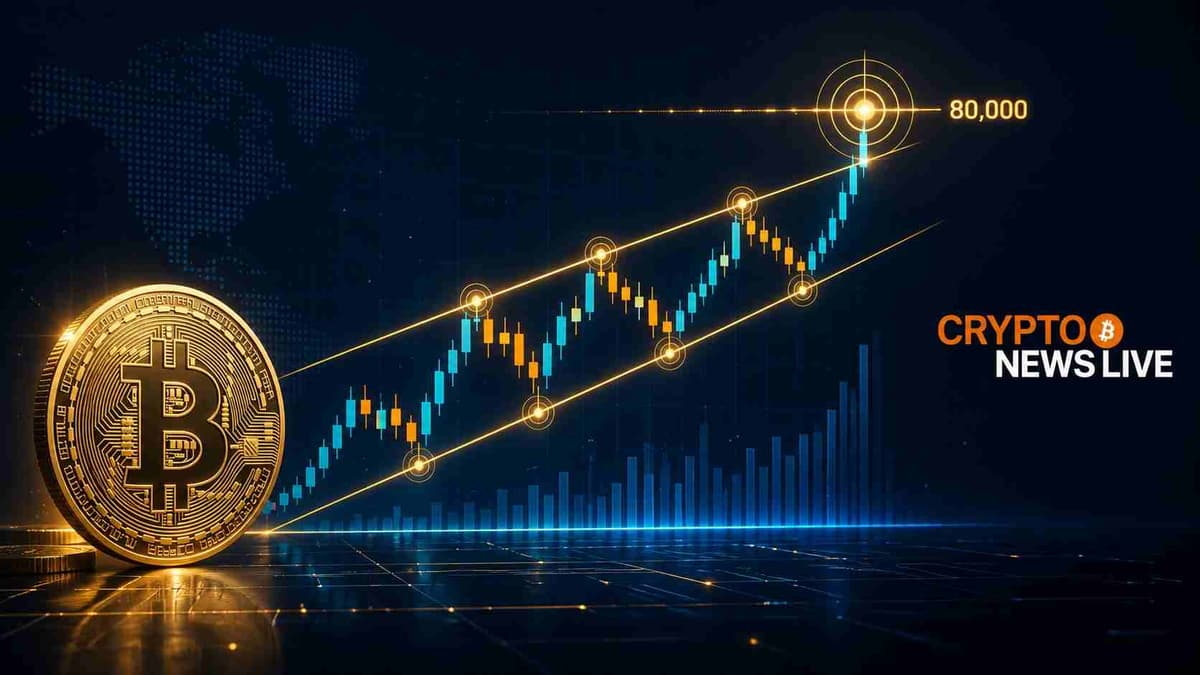 Bitcoin Derivatives Signal $80K Push as Buyers Hold Two-Month Grip