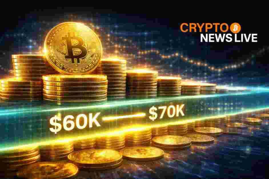 Bitcoin Accumulation at $60K-$70K Hits 9% of Total Supply