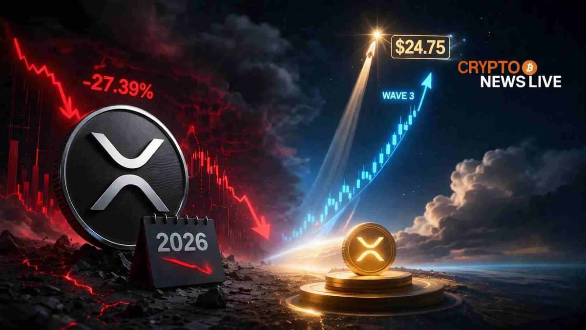 XRP Down 27% in 2026, Wave 3 Eyes $24