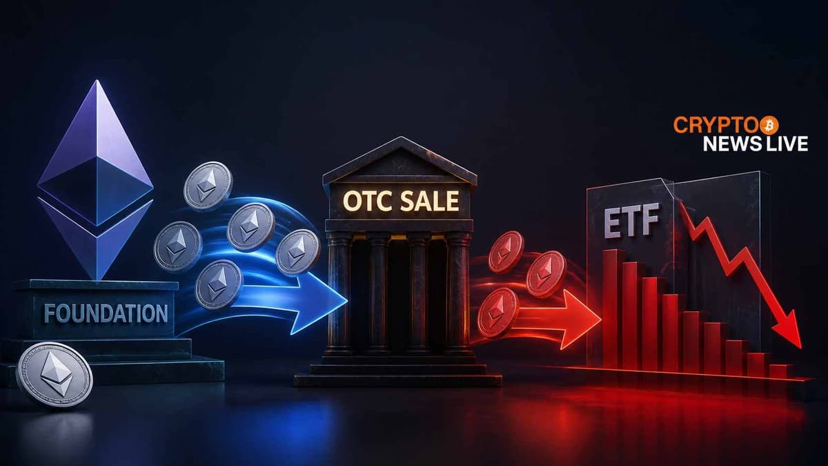 Ethereum Foundation Just Sold Another $22.9M in ETH — Here Is What the Data Shows