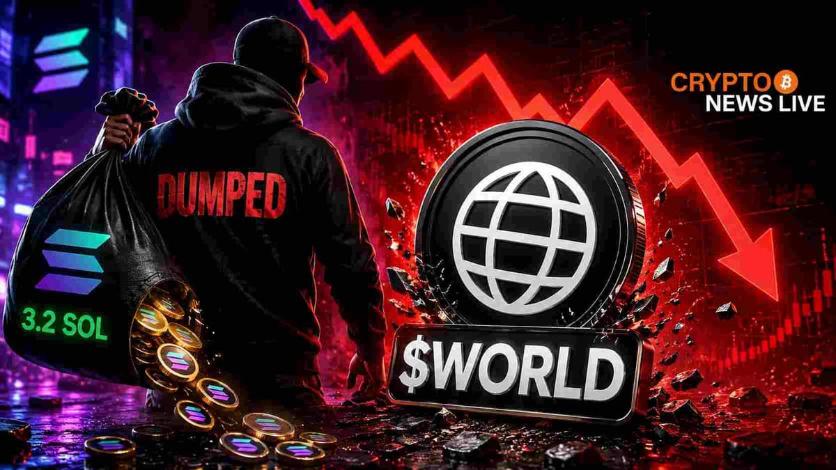 James Wynn's $WORLD Token Collapsed in Minutes, Netting Just $260