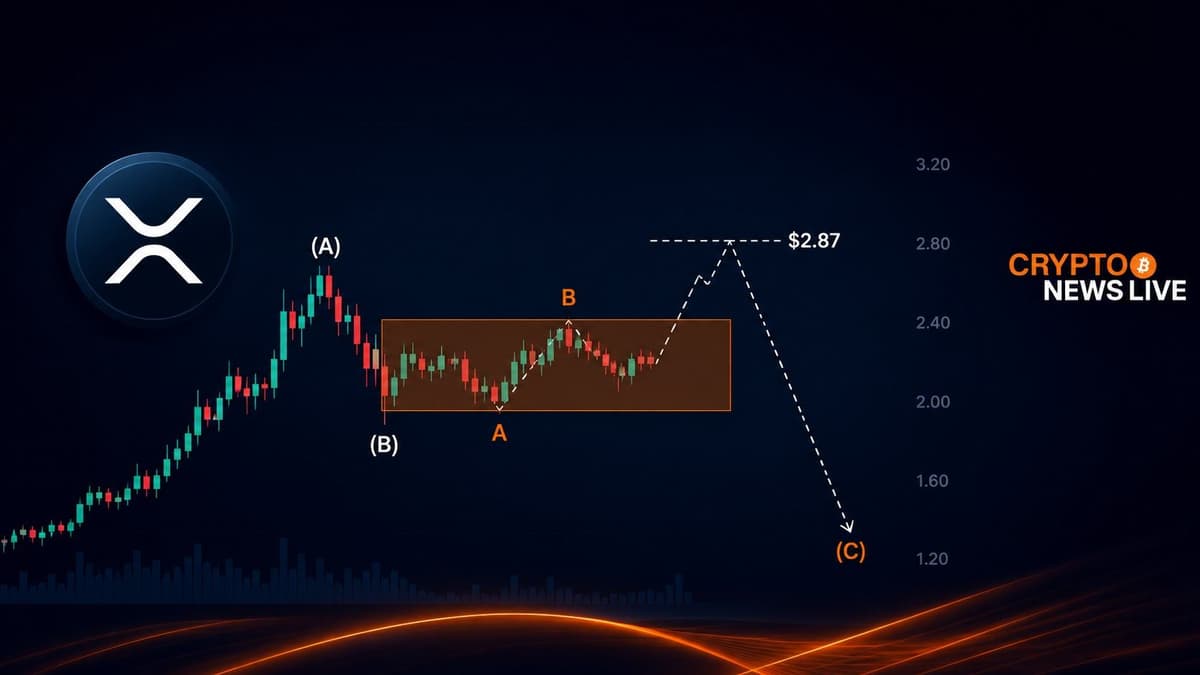 XRP Stuck in Corrective Range as C-Wave Risk Looms Below $1.00