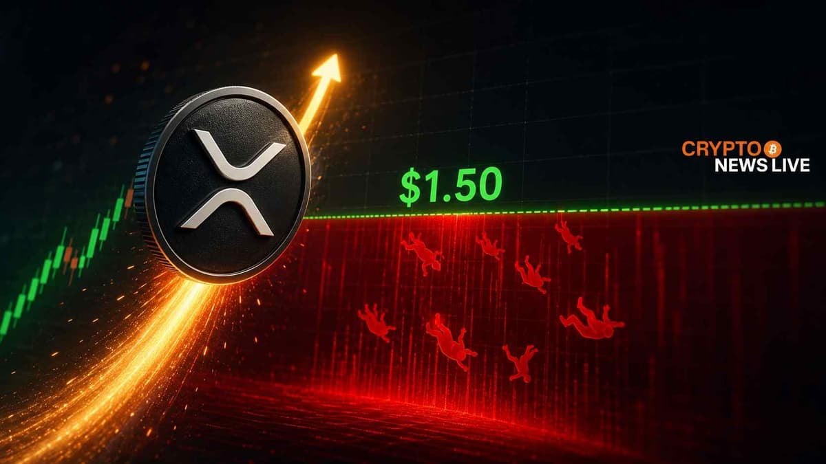 XRP Short Squeeze Builds as $1.50 Becomes the Line Bears Must Hold