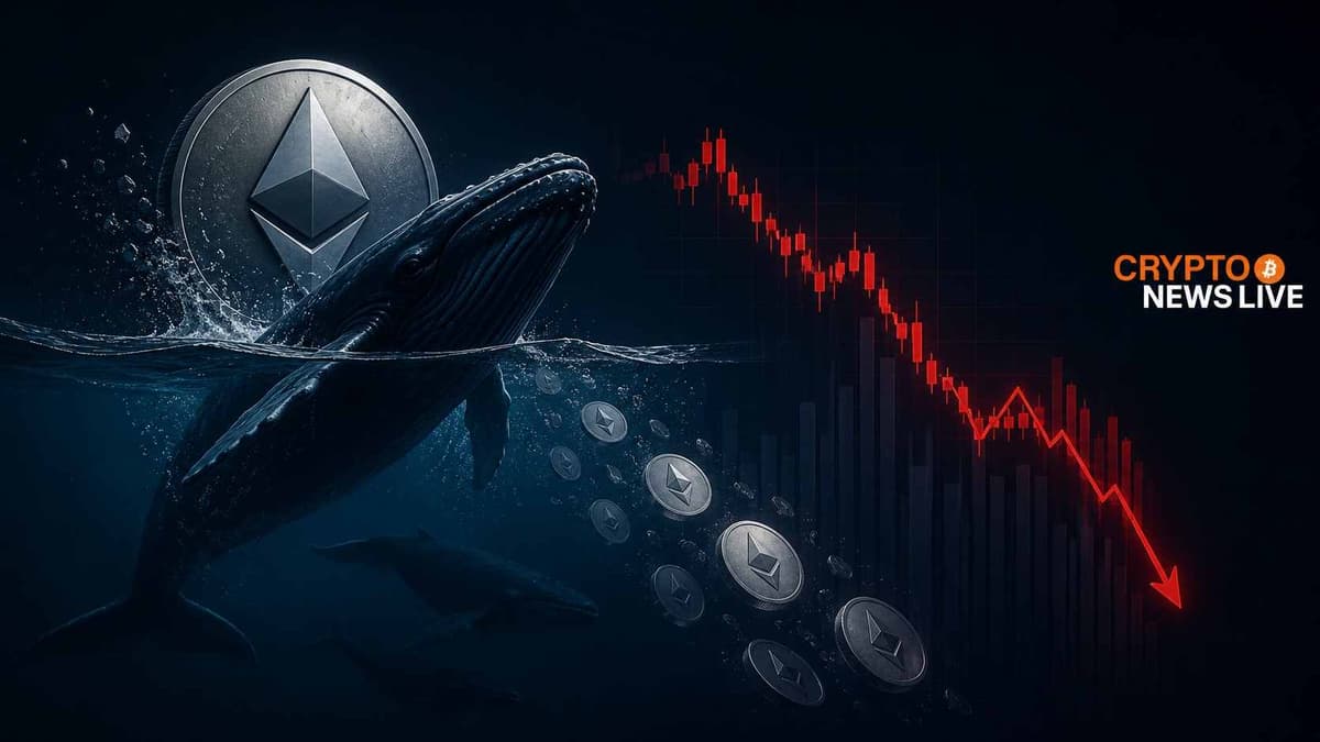 ETH Whale Distribution Hits 21.5% as Spot CVD Crashes to Record Lows