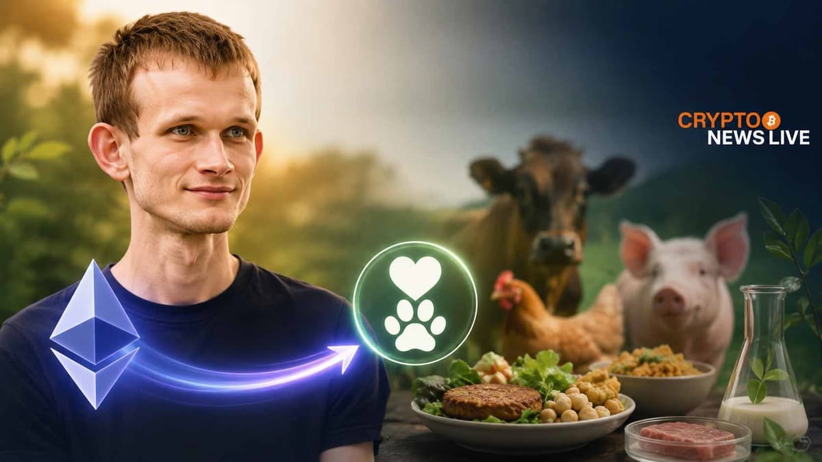 Vitalik Buterin Sends 64 ETH to Animal Welfare Fund, Calls for Wider Action