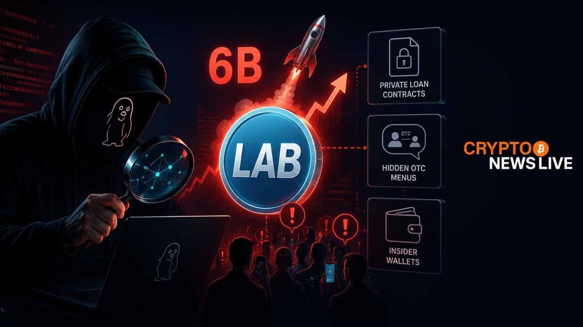 Inside the $LAB Paper Trail: Loans, Blacklists, and 95% Insider Supply Control