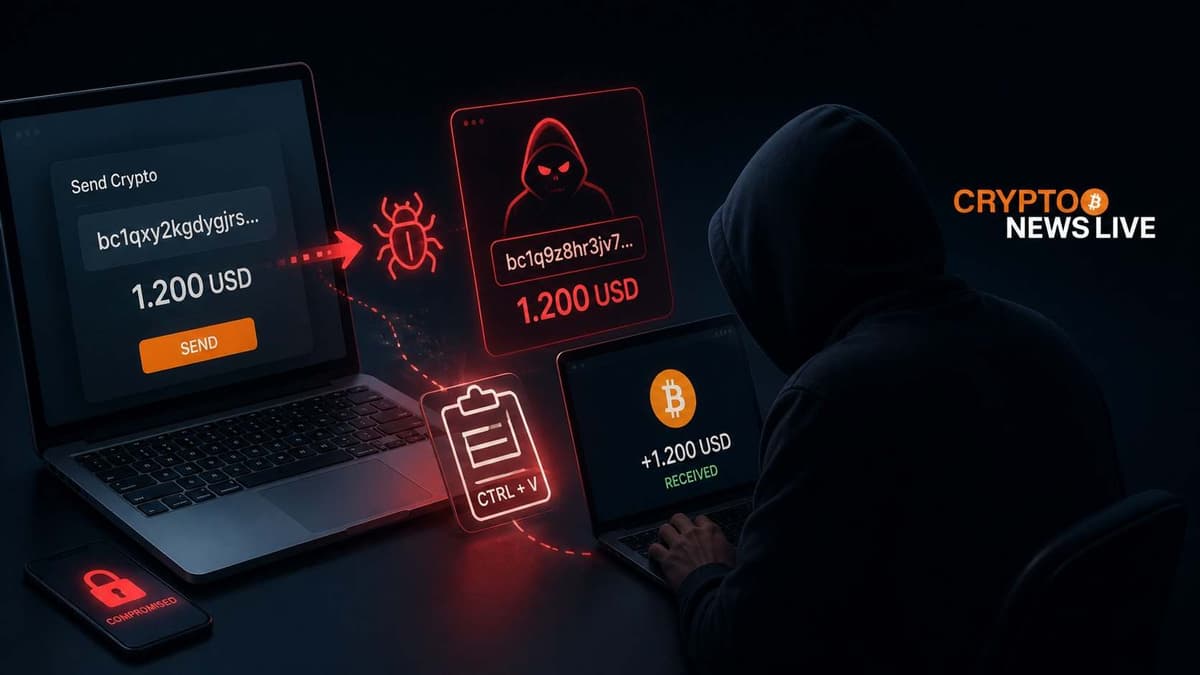 Clipboard Malware Stole $1,200 From a Bybit User Mid-Transfer