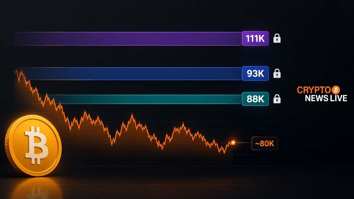 Bitcoin Bottom Talk Is Loud But Three Price Walls Tell a Different Story