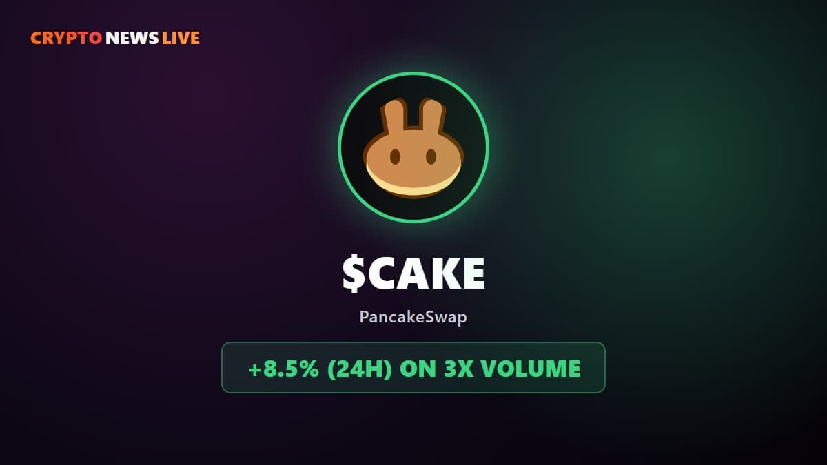 PancakeSwap’s $89 Million Revenue Doesn’t Match Its $610 Million Token