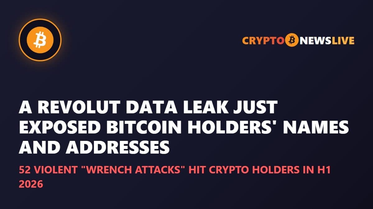 A Revolut Data Leak Just Exposed Bitcoin Holders' Names and Addresses