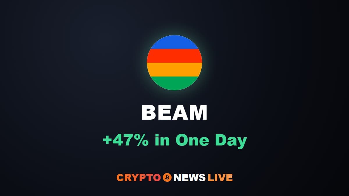 BEAM Futures Volume Hit $186M on Binance as Token Rose 47%