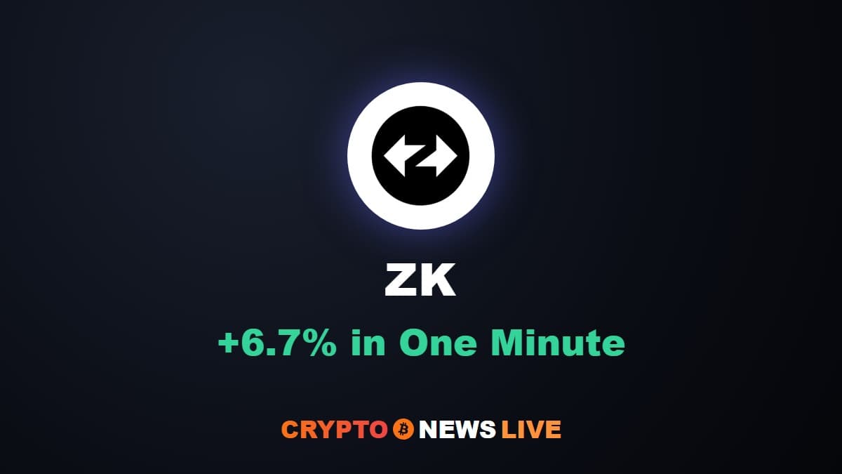 ZK Price Gained 6.7% in One Minute After Vitalik Buterin’s Post