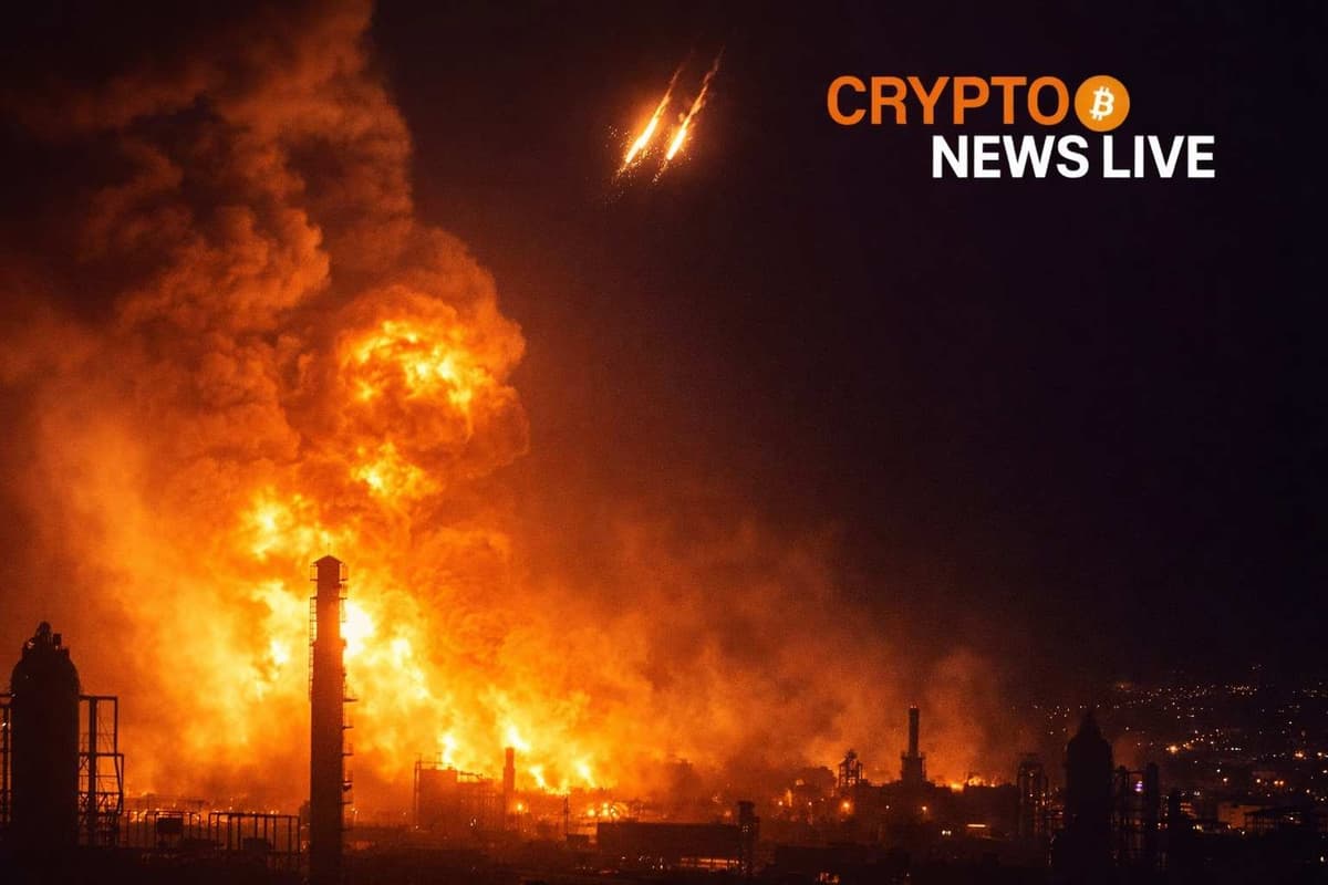 Iran Gas Facilities Hit Hours After Trump's Pause Pledge