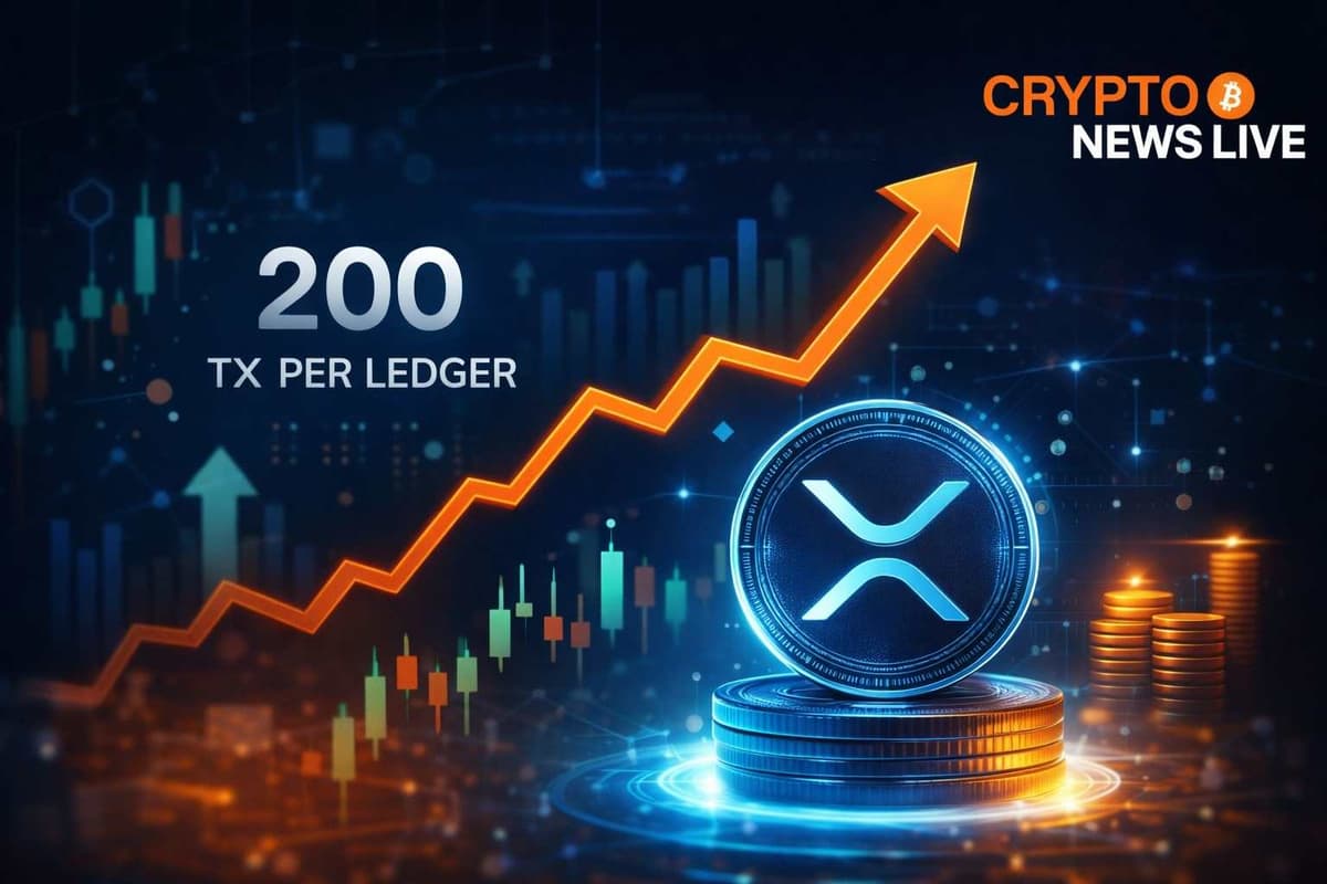 XRP Ledger Hits Rare 200+ Transaction Threshold Again