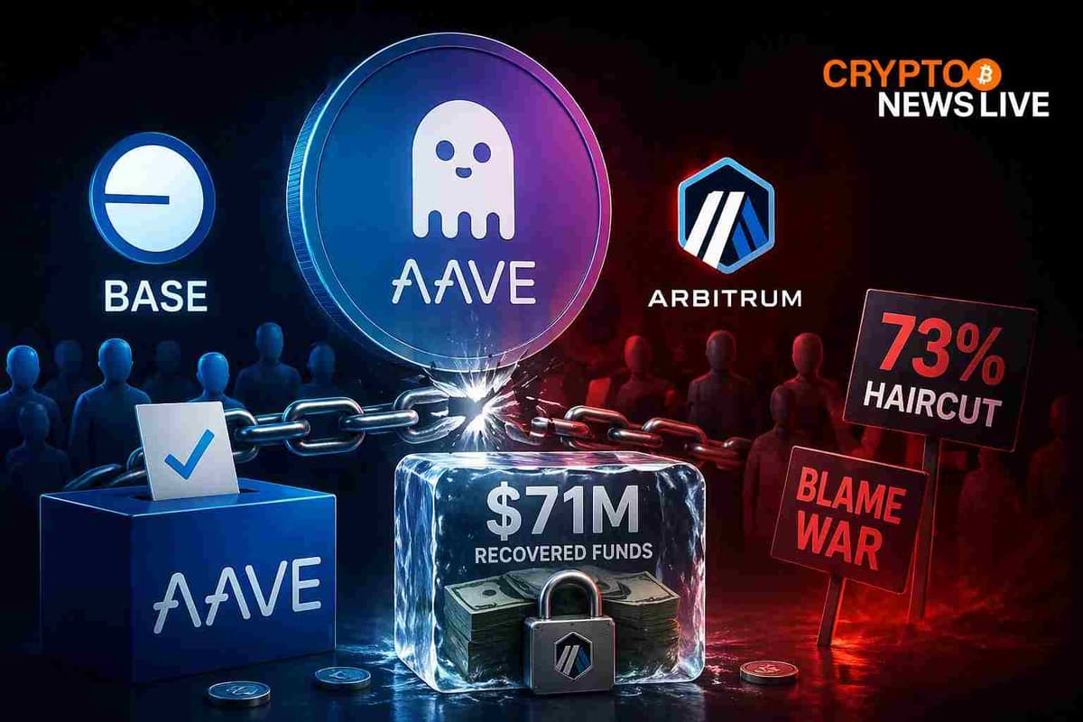 Aave’s L2 Depositors Could Take a 73% Haircut From a Hack They Had Nothing to Do With