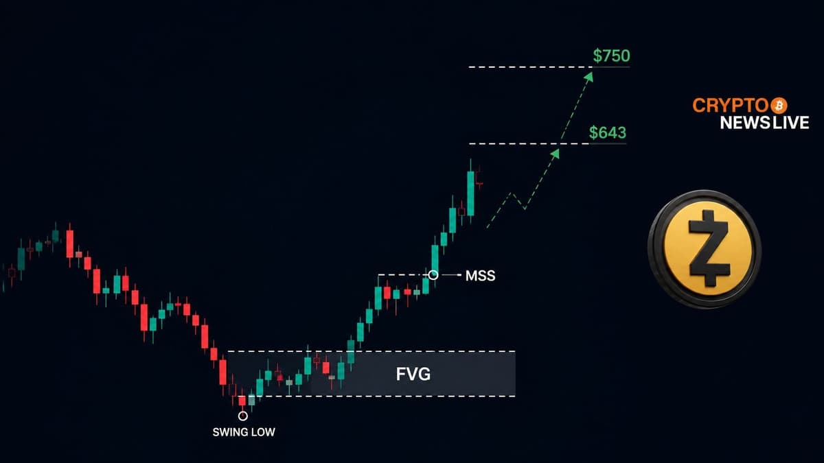 ZEC Flashes a Rare Structural Signal Pointing to $750