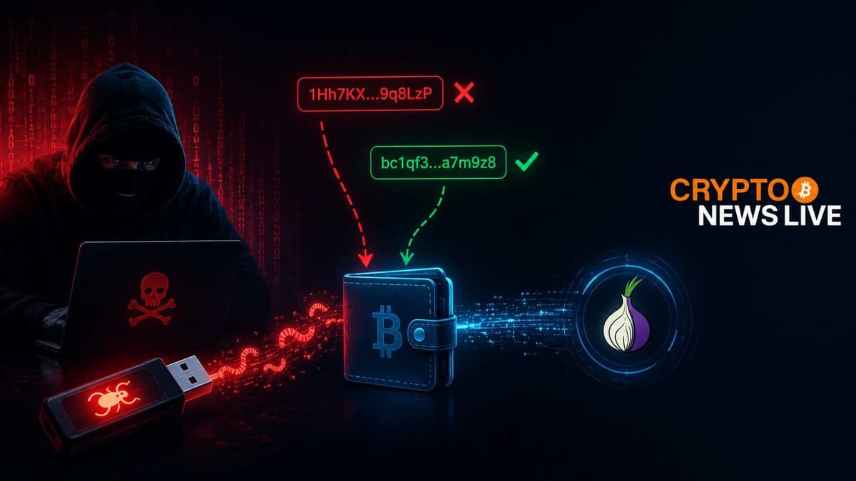 CryptoBandits Malware Fakes Your Wallet Address to Steal Crypto