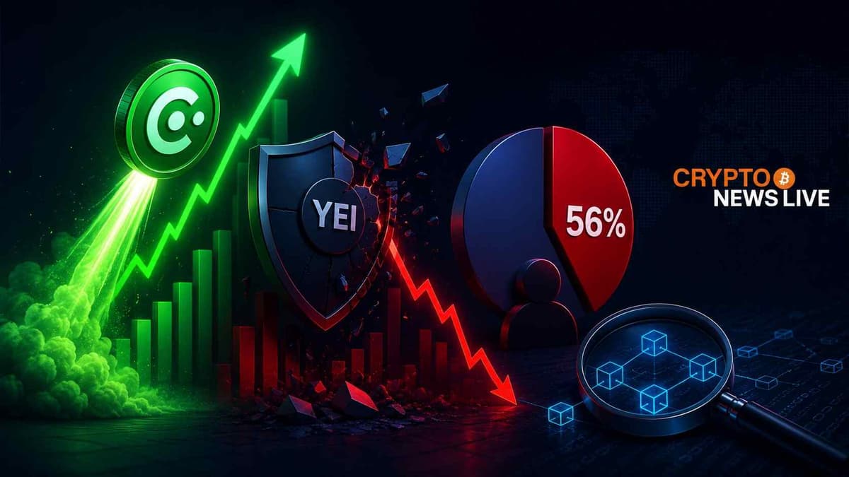 YEI Finance CLO Jumped 307% in Thirty Days. One Wallet Holds 56% of Its Supply.