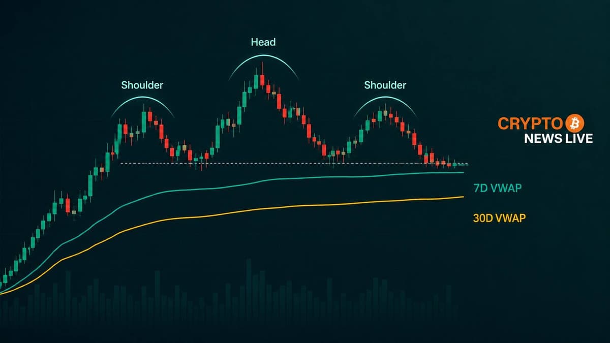 HYPE Holds Above Key VWAP Levels Even as Head and Shoulders Looms
