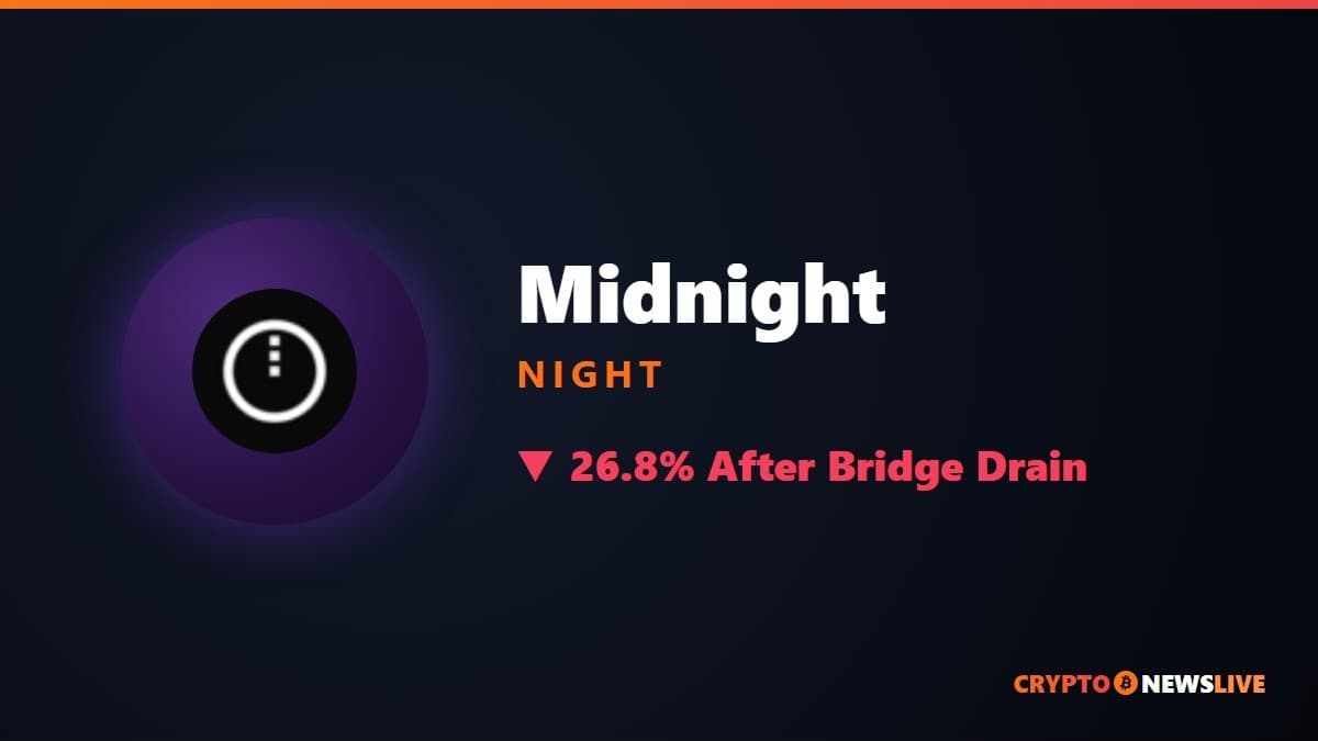 Midnight's Bridge Handed One Wallet 515 Million NIGHT. It Never Stopped Selling.