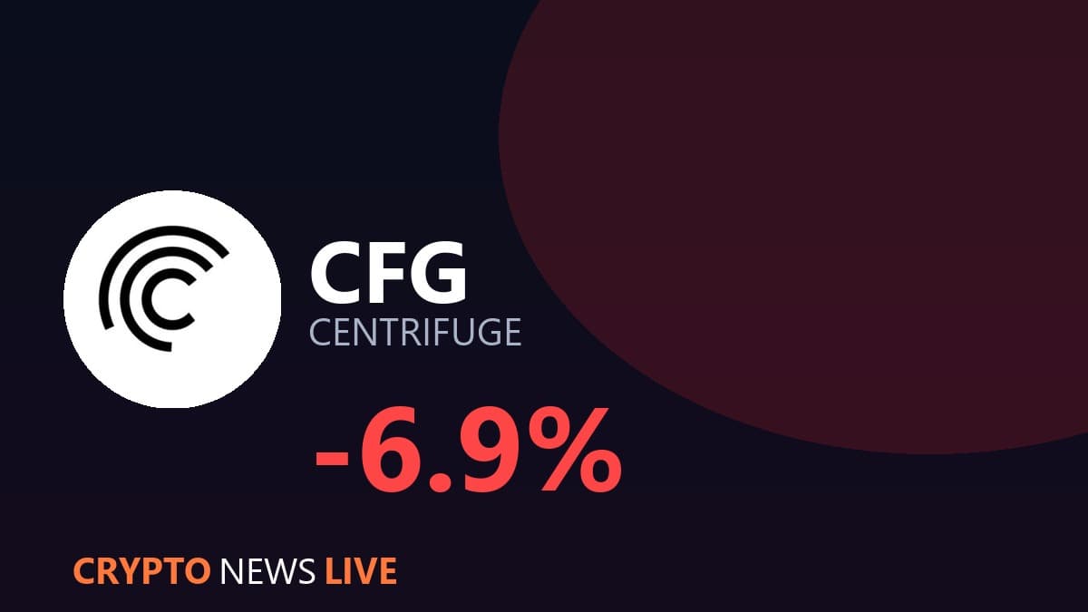 Why Is Centrifuge's CFG Falling While Bitcoin And Ethereum Are Ripping Higher?