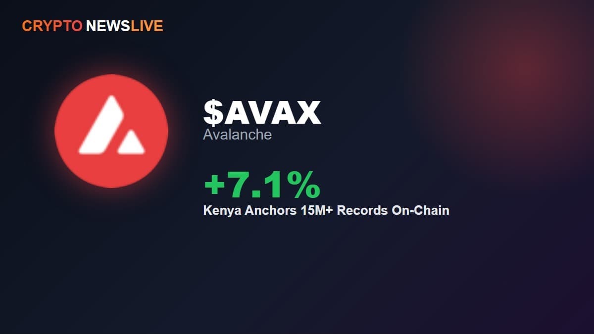 Avalanche Blockchain Anchors 15 Million Kenyan Academic Records