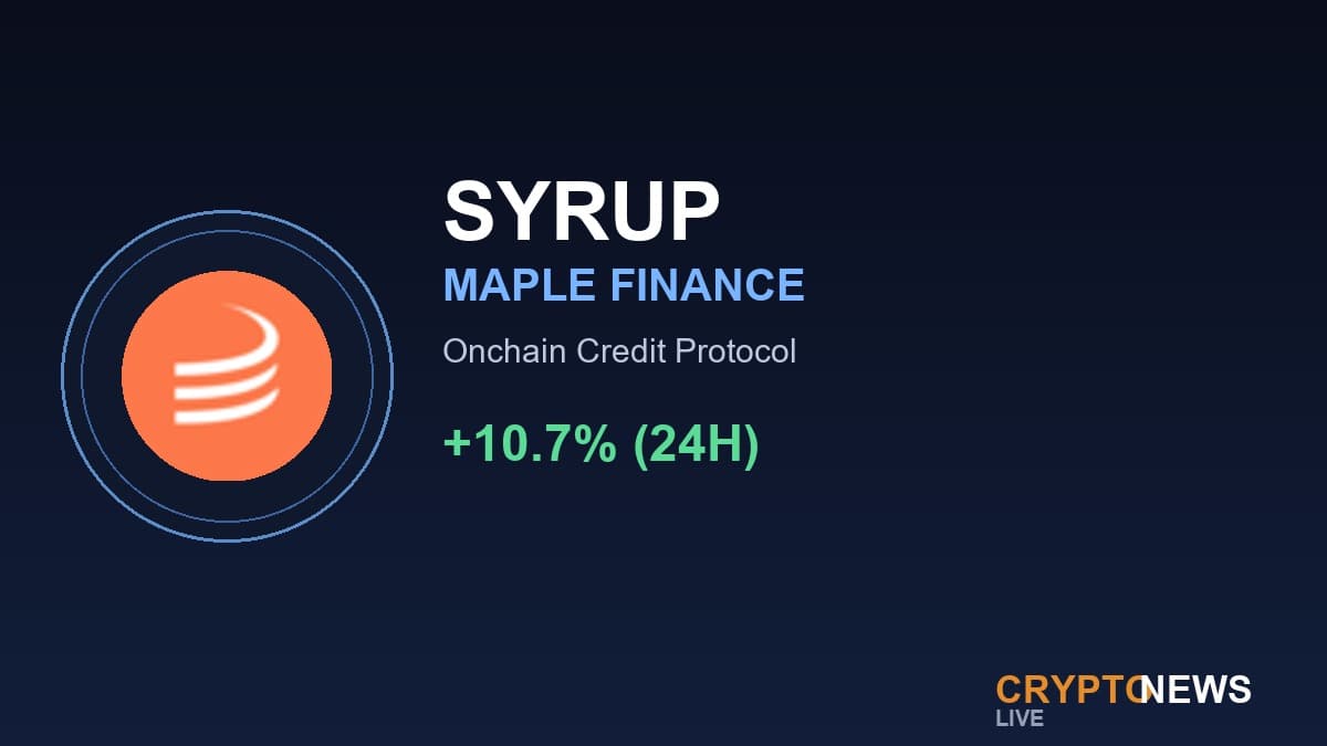 SYRUP Rallied 10% While Bitcoin Fell, and a Revenue-Funded Buyback Explains Why