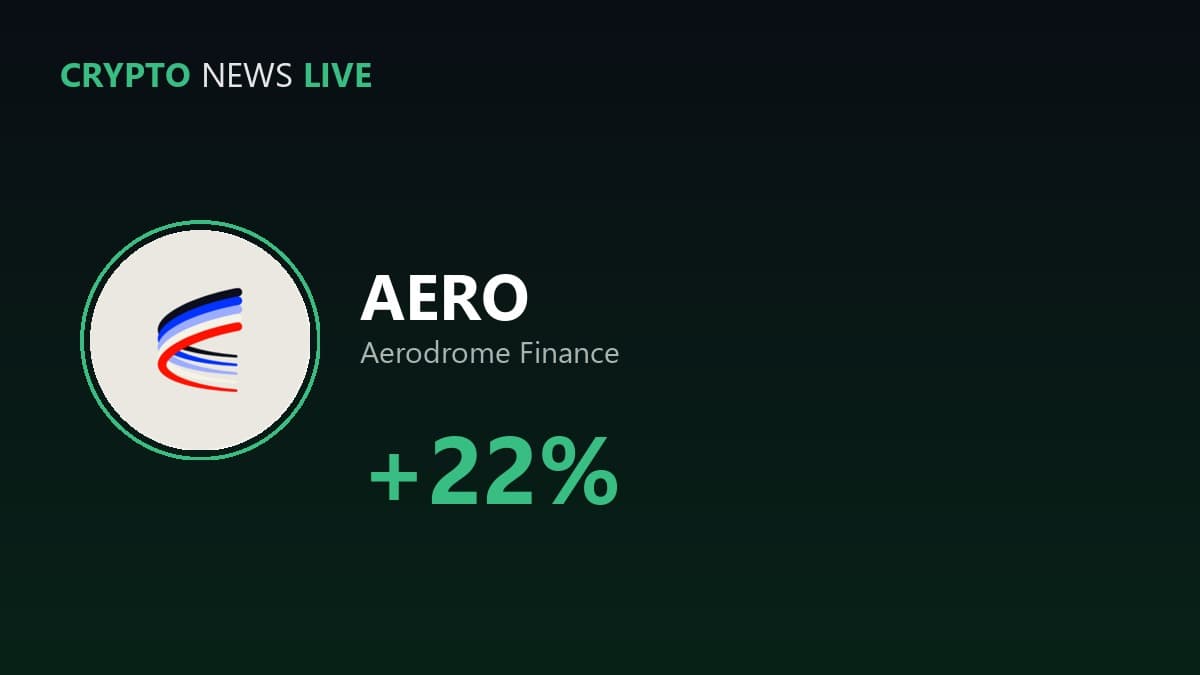 Aerodrome’s AERO Was Already Up 18% When It Announced Its October 21 Launch